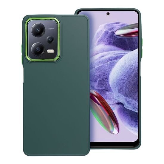 Obal / kryt na Xiaomi Redmi Note 12 Pro Plus 5G zelené - FRAME Case