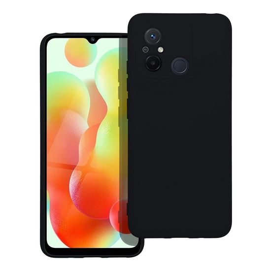 Obal / kryt na Xiaomi Redmi 12C čierny - Silicone Case