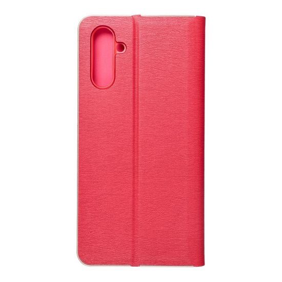 Puzdro / obal na Samsung Galaxy A13 5G červený - Forcell Luna Book Gold