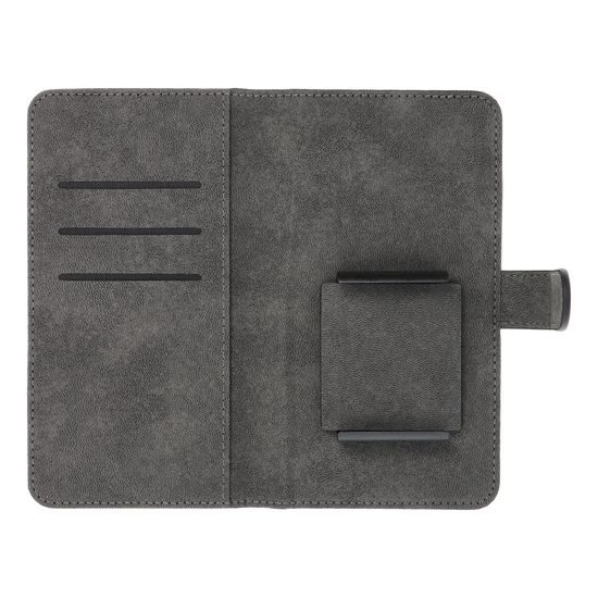 Pouzdro / obal univerzální velikost L (6.5''), knížkové černé - Univerzal book case COMMON