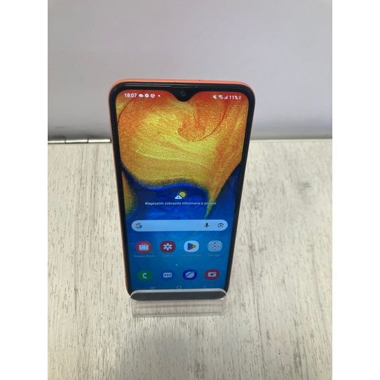 Samsung Galaxy A20e 3GB/32GB oranžový - použitý (B-)