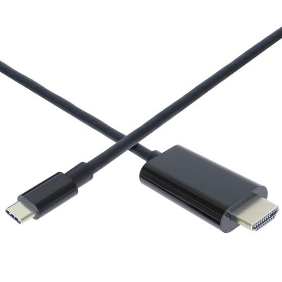 PremiumCord USB-C na HDMI kabel 2m rozlišení 4K*2K@60Hz FULL HD 1080p