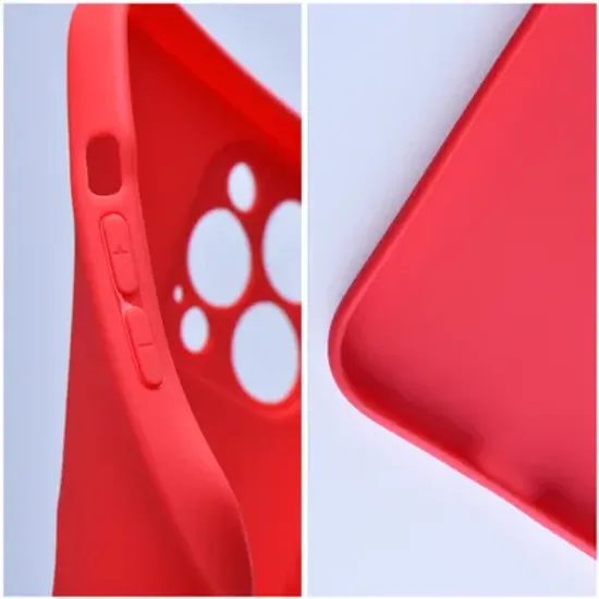 Obal / kryt na Apple iPhone 17 Pro Max červený - SOFT Case