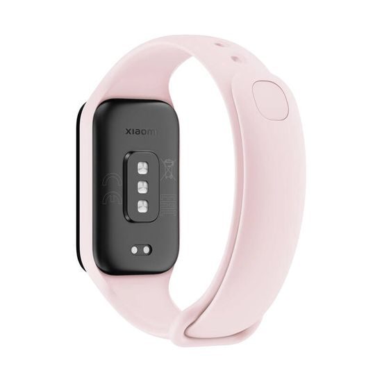 Silikonový řemínek FIXED Silicone Strap pro Xiaomi Smart Band 8 Active / 9 Active, růžový