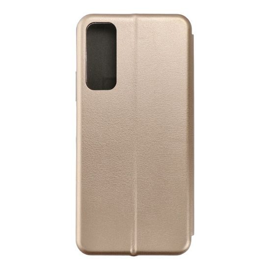 Puzdro / obal pre Huawei P Smart 2021 zlaté - kniha Forcell Elegance