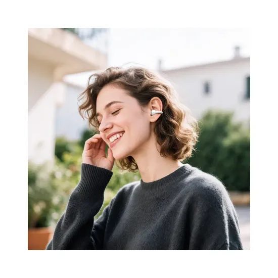 Bezdrátová sluchátka Hoco TWS EA8 - bílá