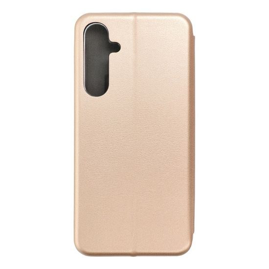 Pouzdro / obal na Samsung Galaxy A55 Zlaté - knížkové Elegance Book