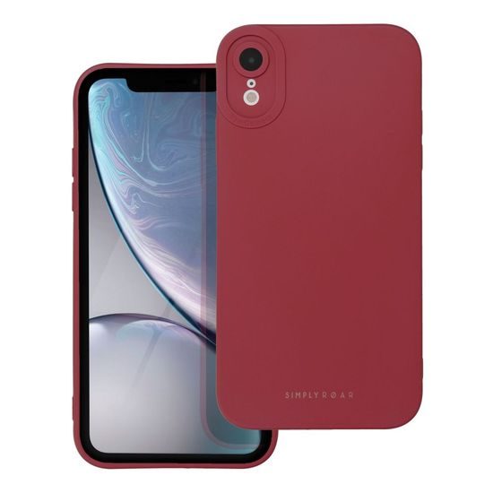Obal / kryt na Apple iPhone XR červené - Puzdro Luna