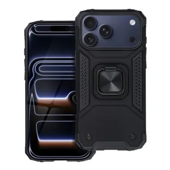 Obal / kryt na Apple iPhone 17 Pro Max černý - Nitro Case