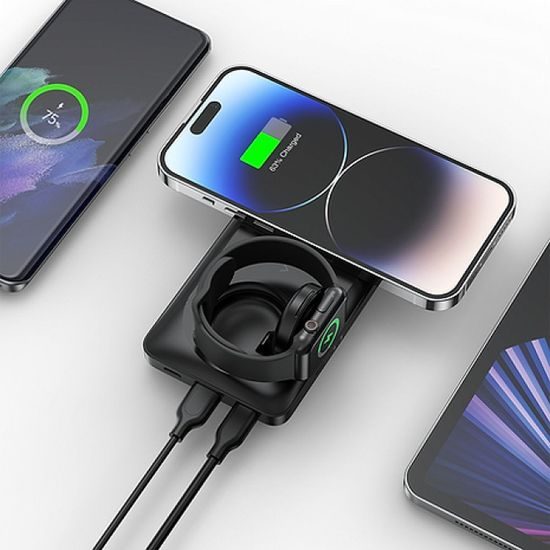 Powerbanka s bezdrátovým MagSafe nabíjením 10 000 mAh, 22,5W - VEGER