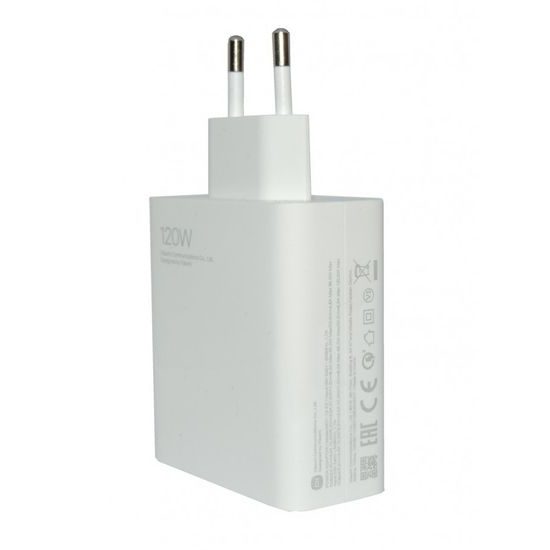 Cestovní Nabíječka USB 120W Bílá - Xiaomi (Bulk)