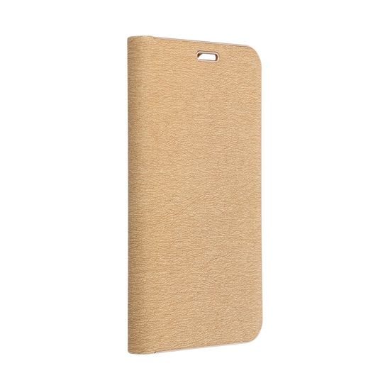 Puzdro / obal na Xiaomi Redmi 12C zlatý - kniha LUNA