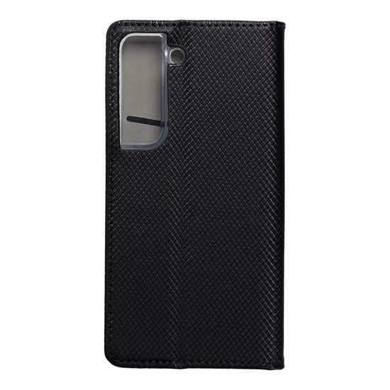 Puzdro / obal pre Samsung Galaxy S22 čierne - kniha Smart Case
