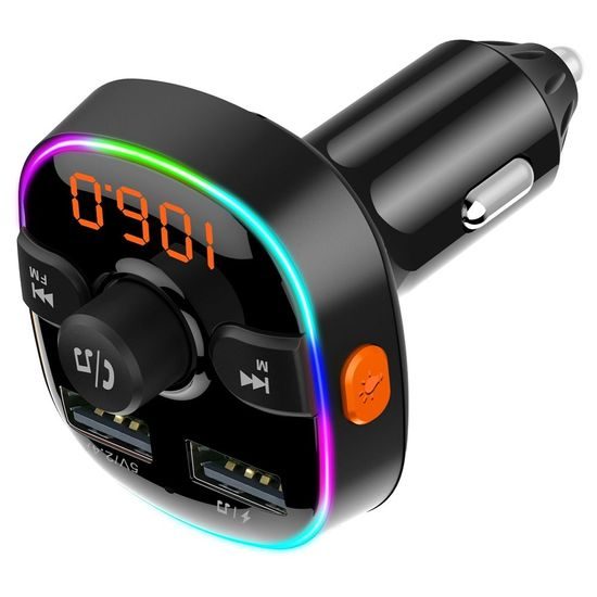 Transmiter FM MP3 bluetooth 5.0 + čtečka karet TF + 2xUSB QC3.0 BC52L