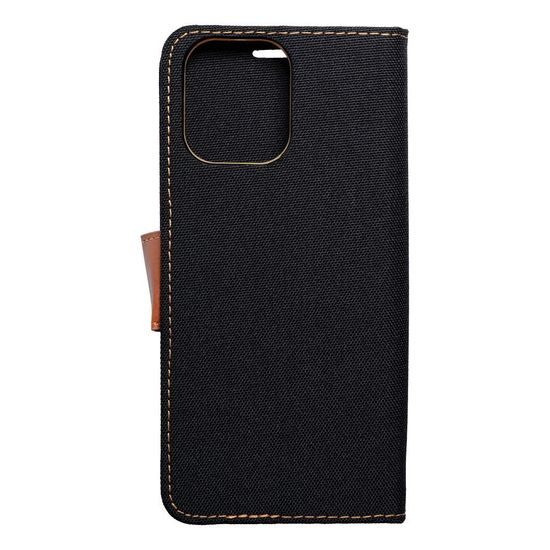 Puzdro / obal na Xiaomi Redmi 12 4G / 12 5G čierny - kniha CANVAS Book