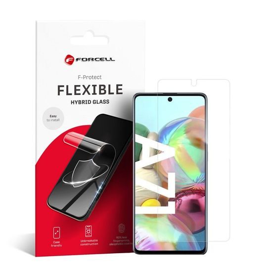 Tvrzené / ochranné sklo Samsung Galaxy A71 - Forcell Flexible Nano Glass