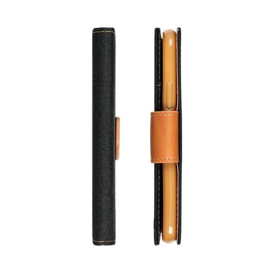 Puzdro / obal na Xiaomi Redmi 12 4G / 12 5G čierny - kniha CANVAS Book