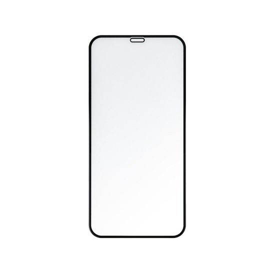 Tvrdené / ochranné sklo Apple iPhone 13 (Matné) čierne - 5D plne priľnavé