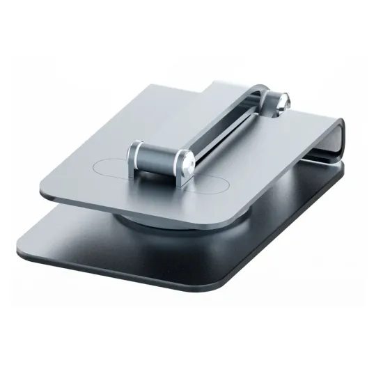 Skládací držák na stůl pro telefon / tablet šedý - Forcell F-Grip Fold Stand 2