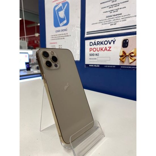 Apple iPhone 12 Pro 128GB zlatý - použitý (B+) SERVIS BATERIE