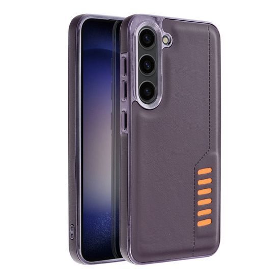 Obal / kryt na Samsung Galaxy S24 Ultra fialový - MILANO Case