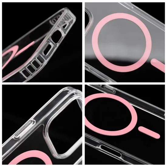 Obal / kryt na Apple iPhone 11 Pro Max růžový - Ring Mag Cover