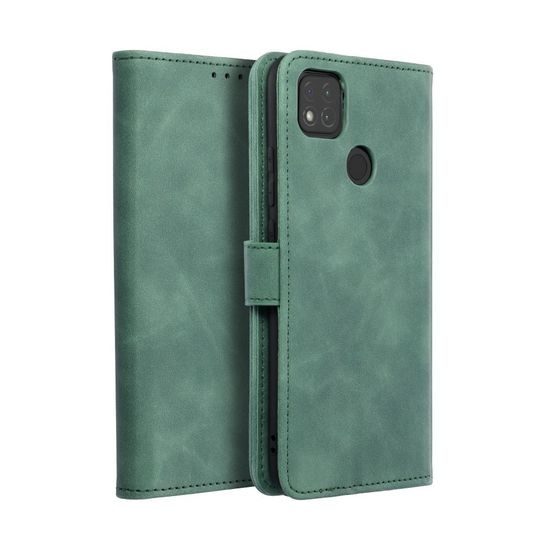 Puzdro / obal pre Xiaomi Redmi 9C zelené - kniha Forcell Tender