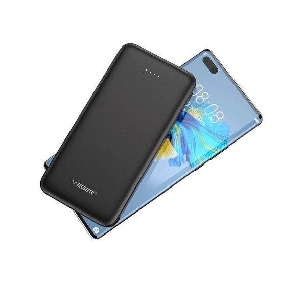 Power Banka VEGER A10 - 10 000mAh černá