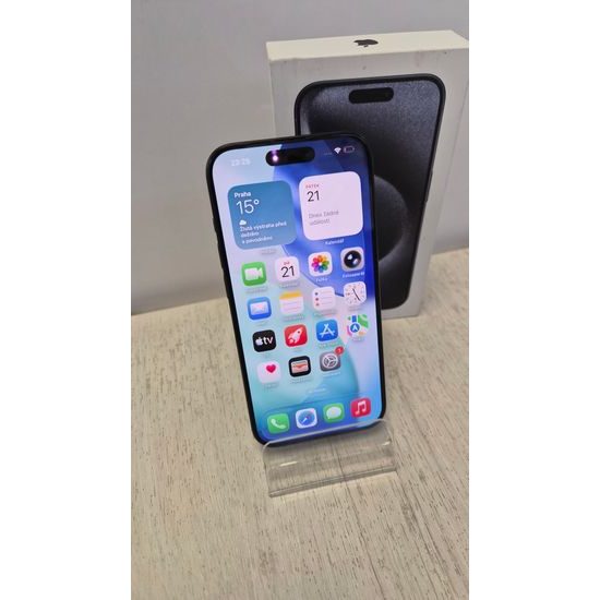 Apple iPhone 15 Pro 128GB modrý - Použitý (B+)