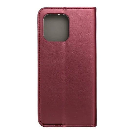 Pouzdro / obal na Motorola G56 5G vínové - knížkové Smart Magneto Book Case