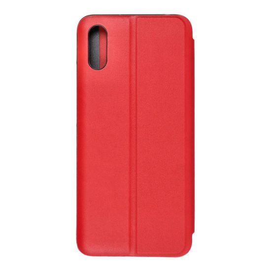 Puzdro / obal pre Xiaomi Redmi 9A červený - kniha SMART VIEW Book