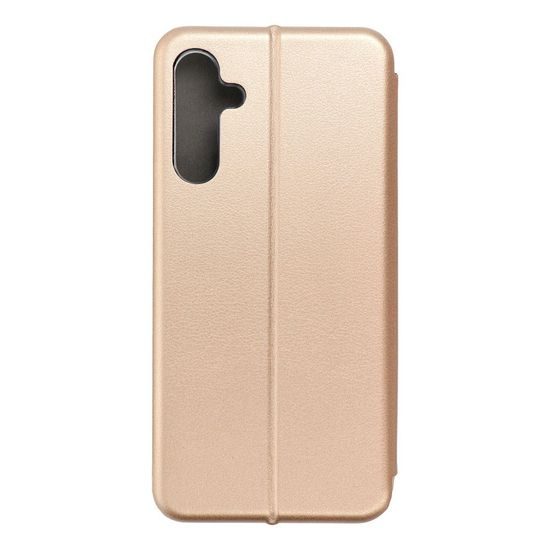Puzdro / obal na Samsung Galaxy A15 5G zlatý - kniha Book Elegance