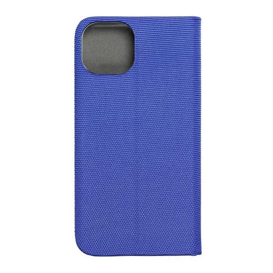 Pouzdro / obal na Apple iPhone 14 modré - knížkové SENSITIVE