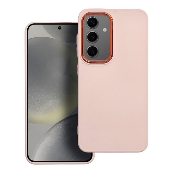 Obal / kryt na Samsung Galaxy S24 růžový - FRAME