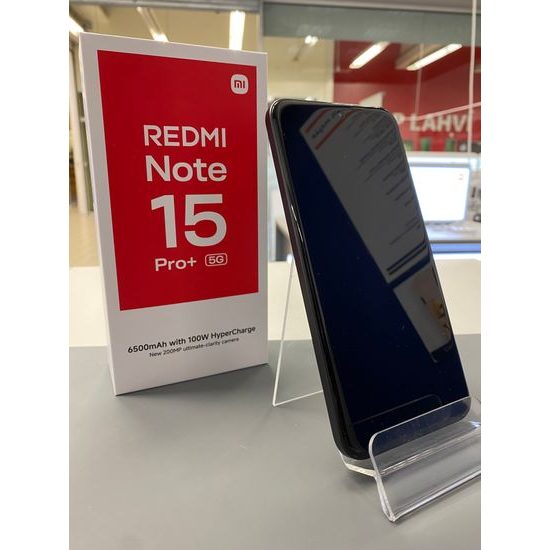 Xiaomi Redmi Note 15 Pro+ 5G 8GB/256GB černý- použitý (ZÁNOVNÍ)