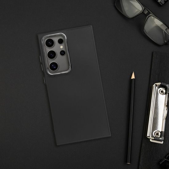 Obal / kryt na Samsung Galaxy A55 5G černý - Frame Case