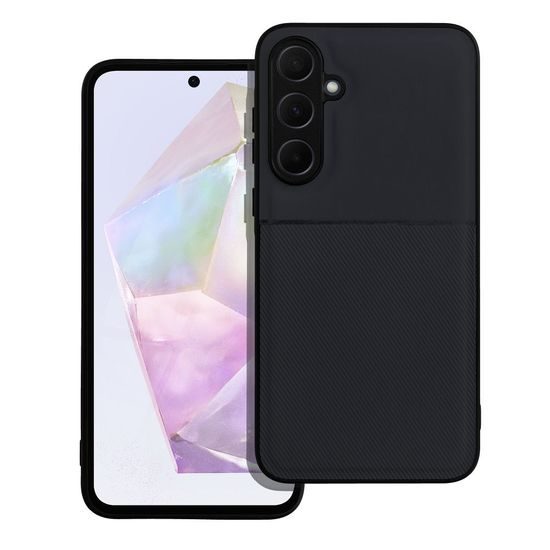 Obal / kryt na Samsung Galaxy A35 5G čierny - NOBLE