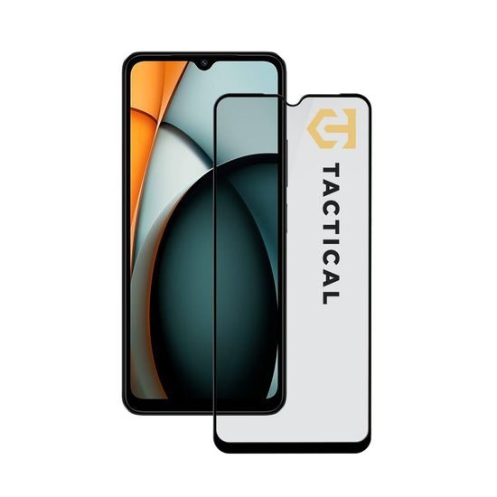 Tvrzené / ochranné sklo Xiaomi Redmi A3 2024 černé - Tactical Glass Shield 5D