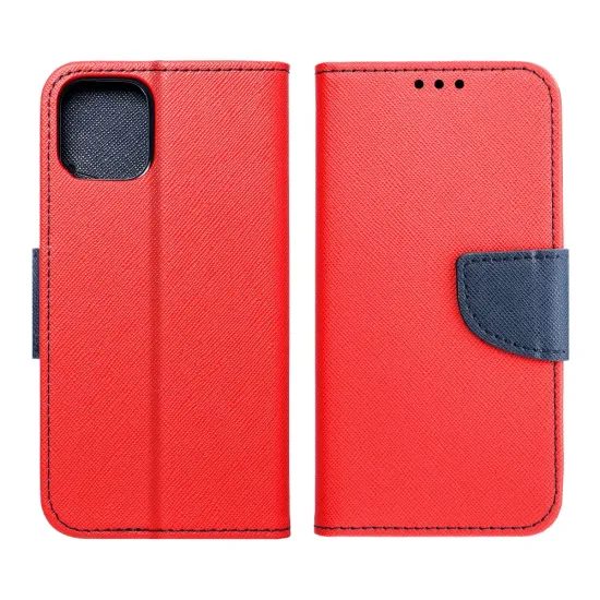 Pouzdro / obal na Xiaomi Redmi Note 14 PRO 5G / 14 PRO PLUS 5G červené - knížkové FANCY Book