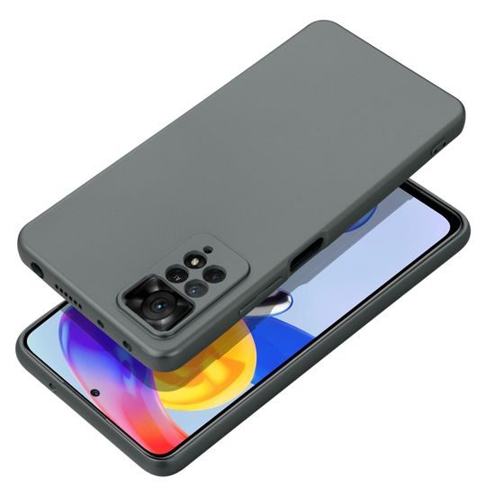 Obal / kryt na XIAOMI Redmi 9A / 9AT sivý - METALLIC