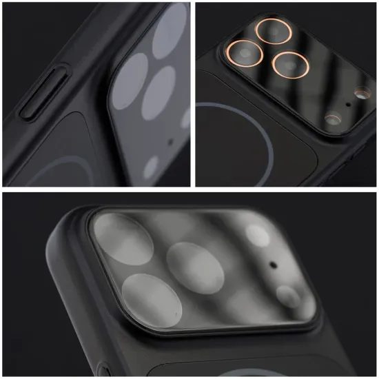 Obal / kryt na Apple iPhone 17 černý - MAKE