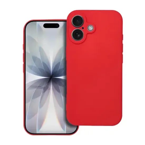 Obal / kryt na Apple iPhone 17 červený - SOFT Case