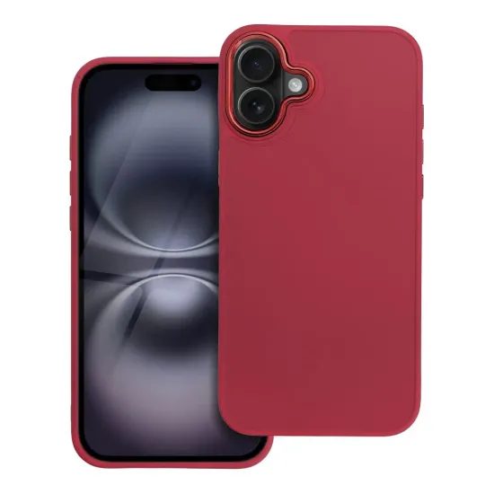 Obal / kryt na Apple iPhone 16 Plus růžový - FRAME