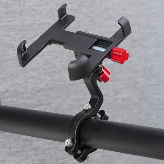 Držák na kolo hliníkový - černý