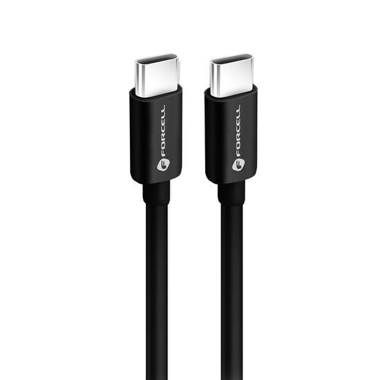 Nabíjecí / datový kabel USB-C - USB-C Forcell QC4.0 3A/20V PD60W C338 2m bílý