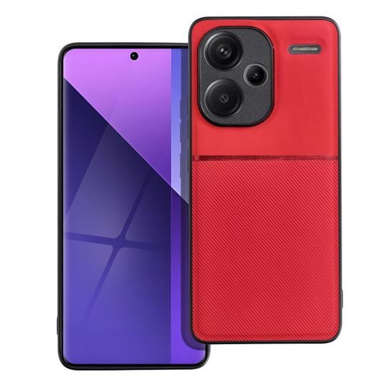 Obal / kryt na Xiaomi Redmi Note 13 Pro Plus 5G červený NOBLE