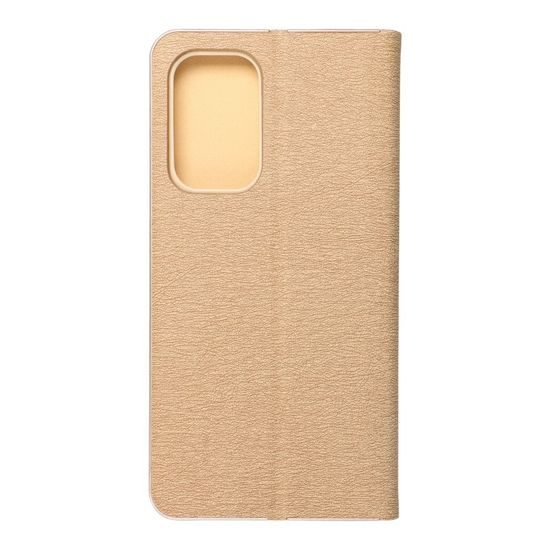 Puzdro / obal pre Samsung Galaxy A53 5G zlatý - kniha Forcell LUNA book