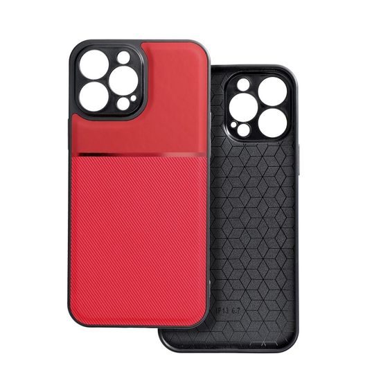Obal / kryt na Xiaomi Redmi 12C červený - NOBLE Case