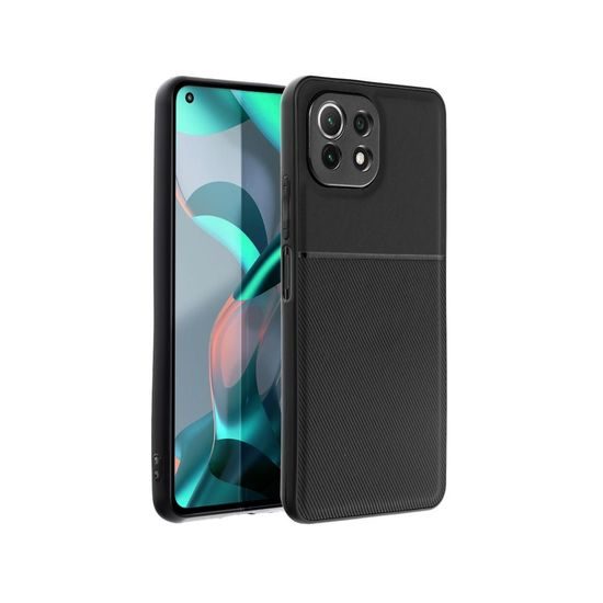 Obal / kryt na Xiaomi Mi11 Lite 5G / LTE (4G) černý - Forcell NOBLE