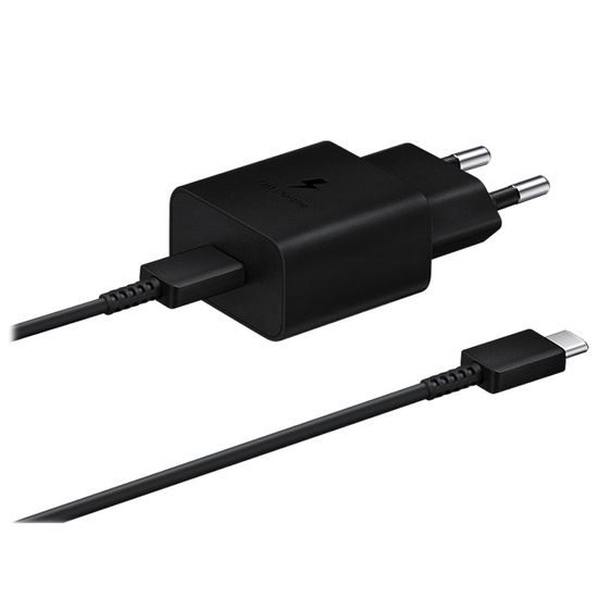 Nabíjačka Samsung s portom USB-C (15 W), čierna